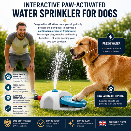 Interactive Dog Water Fountain
